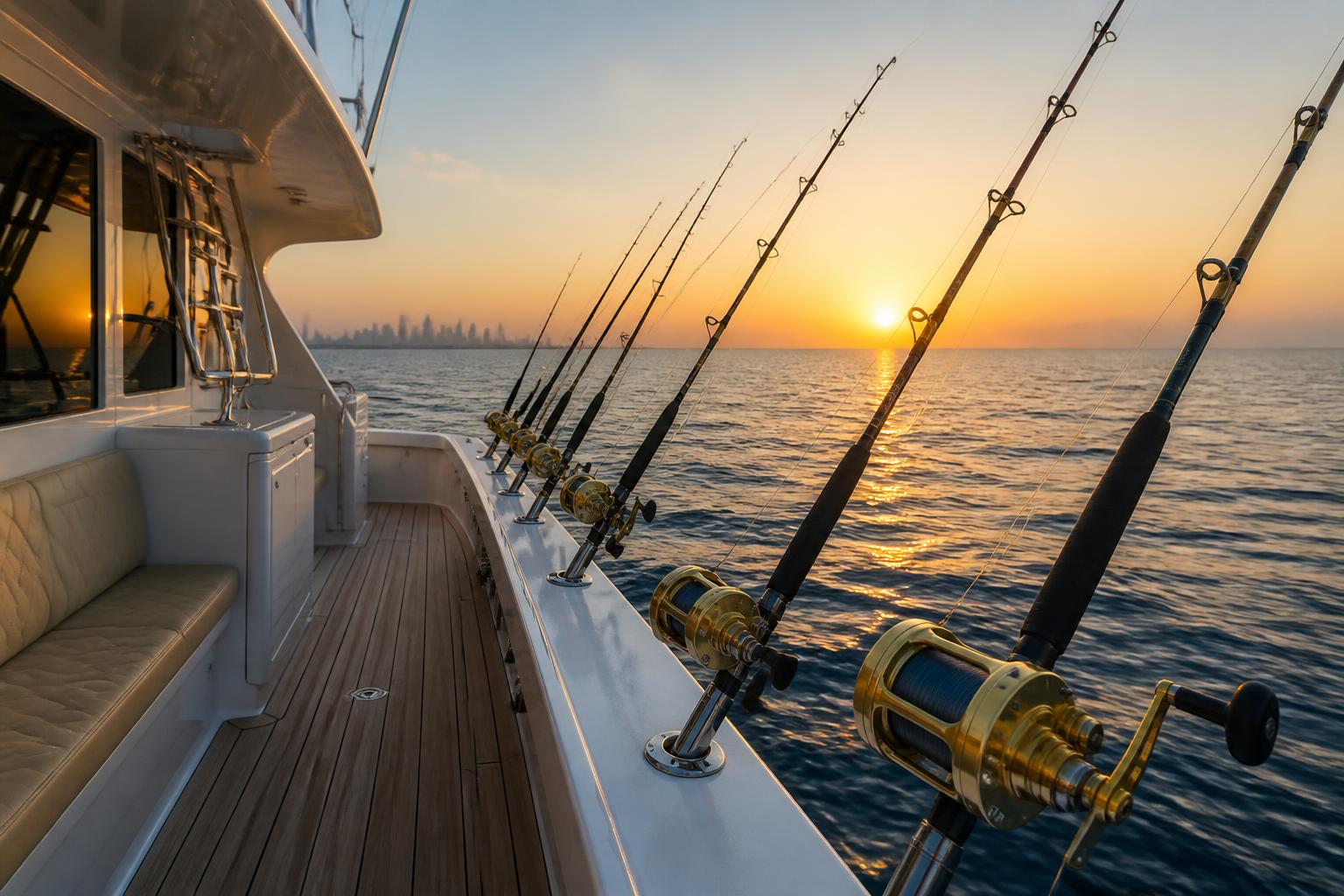Hochseeangeln vor Dubai: eine ruhige Seite des Golfs, die kaum jemand erwartet