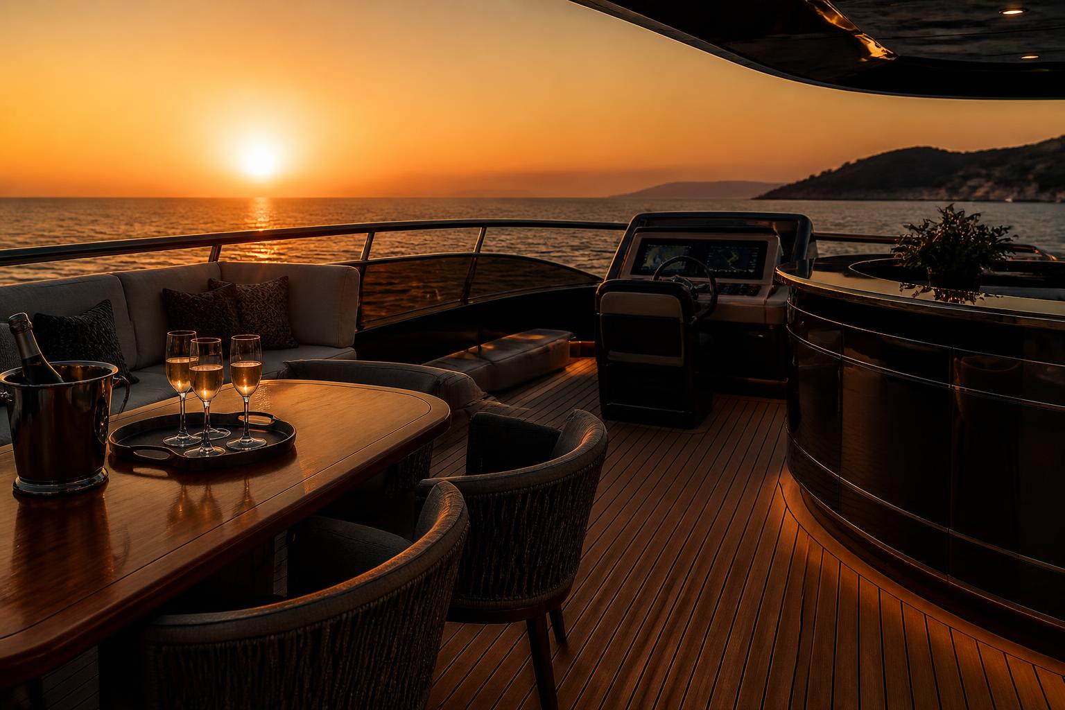 Was einen Yachtcharter so besonders macht: über Zeit, Raum und echten Luxus