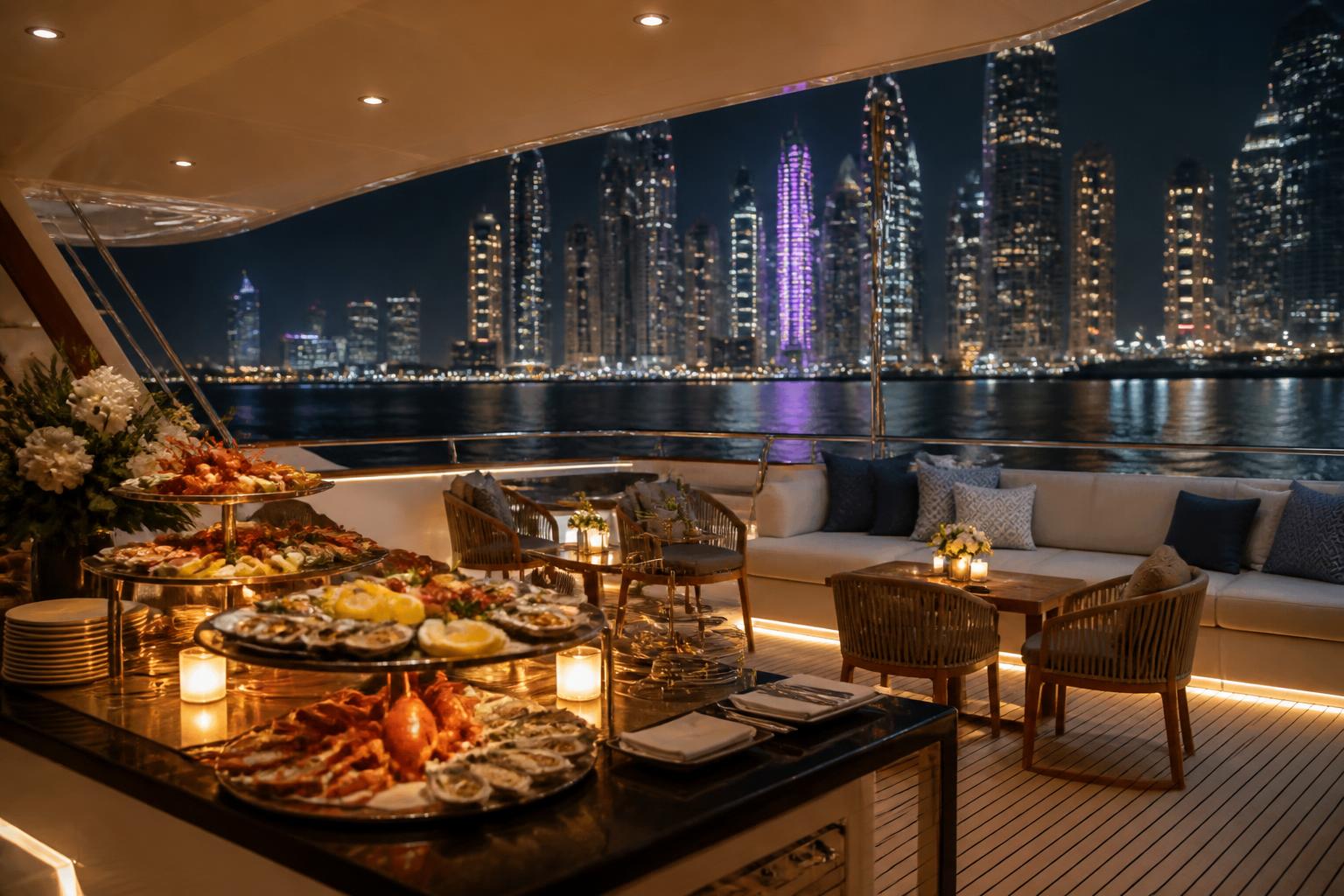 Die Yacht-Party in Dubai: was eine gelungene Feier auf dem Wasser wirklich ausmacht